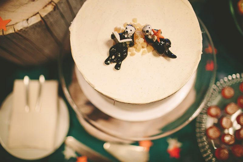 We're bowled over by this creativeSeattle wedding (with a hand-dyed dress!)