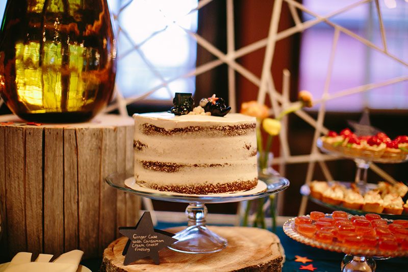 We're bowled over by this creativeSeattle wedding (with a hand-dyed dress!)