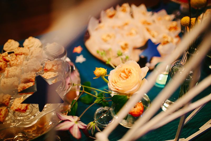 We're bowled over by this creativeSeattle wedding (with a hand-dyed dress!)