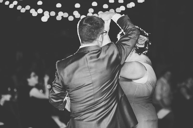 We're bowled over by this creativeSeattle wedding (with a hand-dyed dress!)