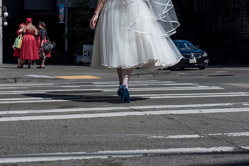 This wedding is like if David Lynch filmed The Addams Family ballroom scene