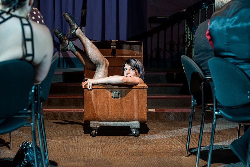 A David Lynch-style wedding