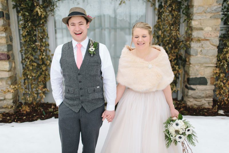 A castle, a snowboarding bride, and a punk rock wedding on the slopes