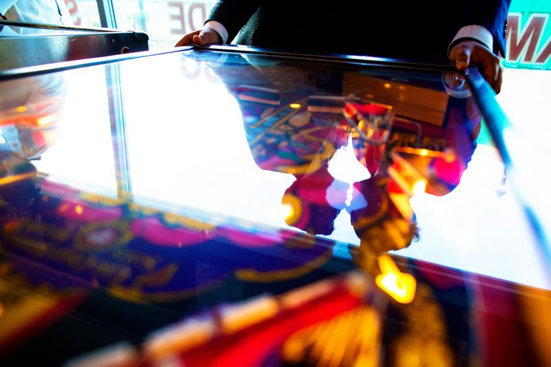 These backyard brides triumphed with killer suits at their house on the shore