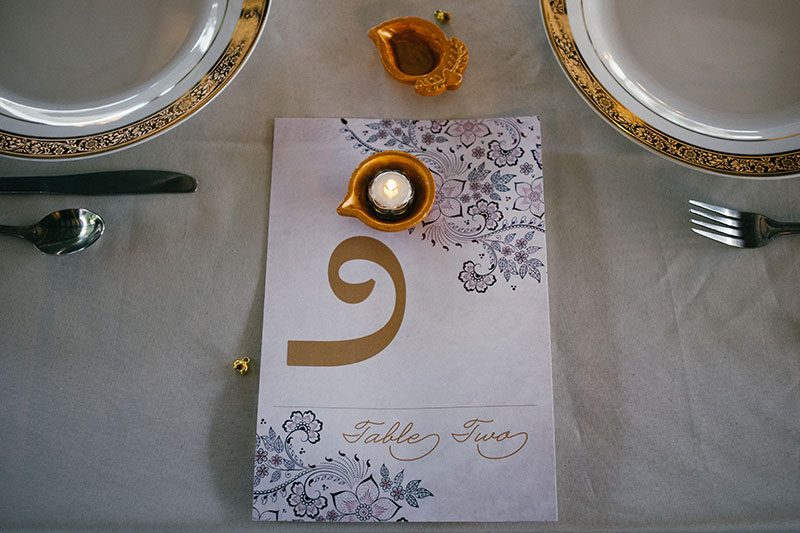 A traditional Indian wedding meets modern American in a gorgeous rustic setting