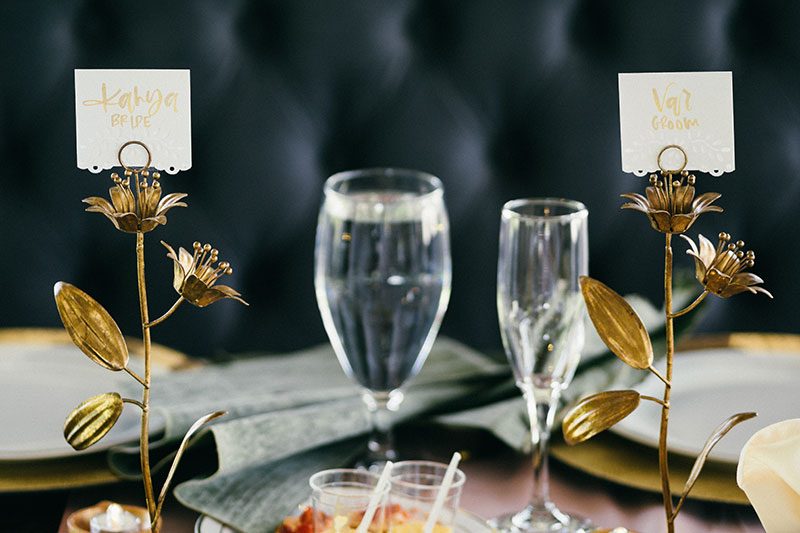 A traditional Indian wedding meets modern American in a gorgeous rustic setting