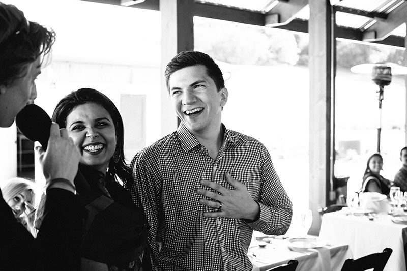 A traditional Indian wedding meets modern American in a gorgeous rustic setting