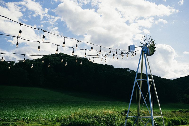 A traditional Indian wedding meets modern American in a gorgeous rustic setting