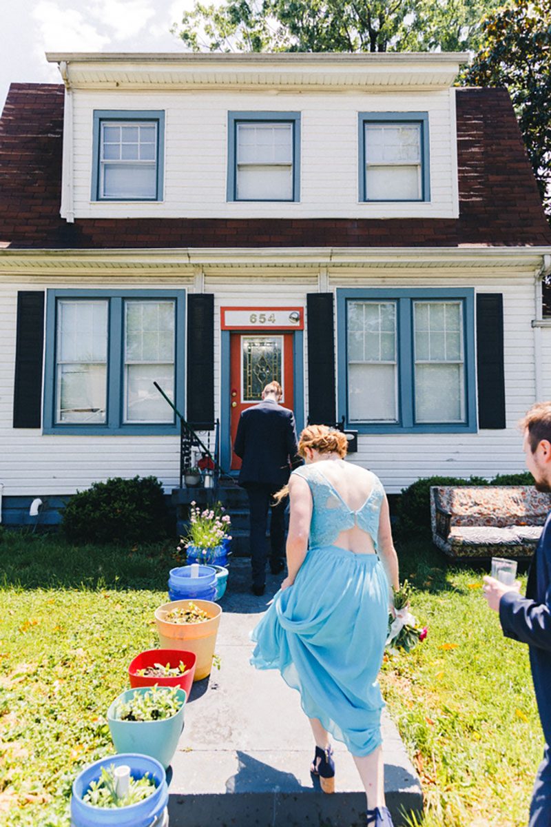 An intimate Derby Day wedding (with handmade rings!)