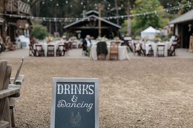 A sweet and relaxed farm wedding with an Old West vibe