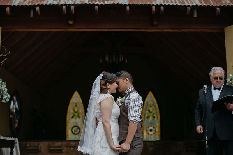 A sweet and relaxed farm wedding with an Old West vibe