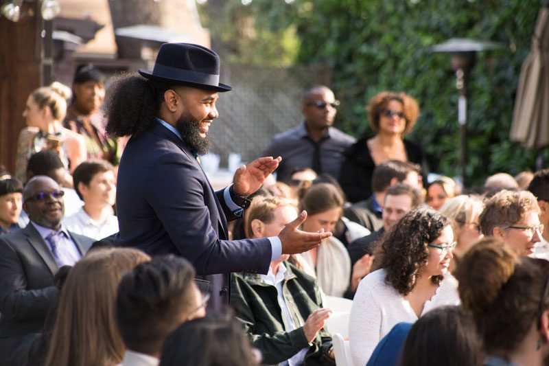 All smiles, tears, and cheers for this stunning multicultural wedding 