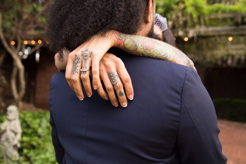 All smiles, tears, and cheers for this stunning wedding 