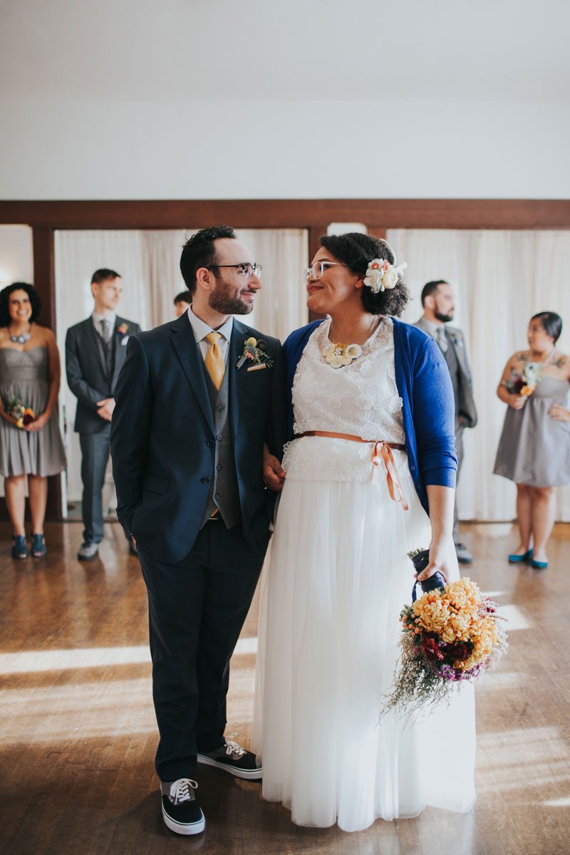 This geek chic wedding was Disney meets Harry Potter meets horror (with pin trading!)