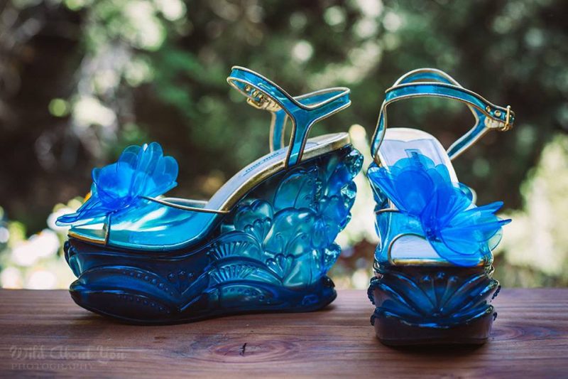 Something Blue: Artsy Gowns and Accessories We Love