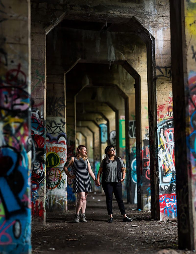 A DOUBLE surprise proposal engagement in Philadelphia