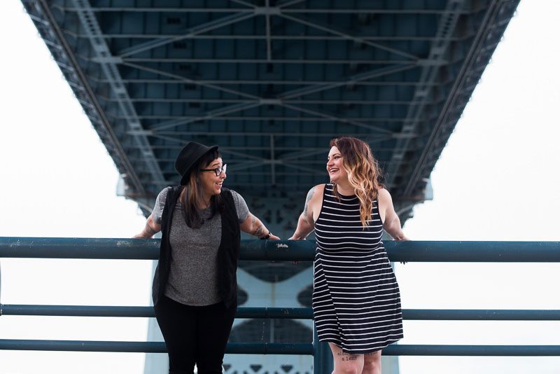 A DOUBLE surprise proposal engagement in Philadelphia