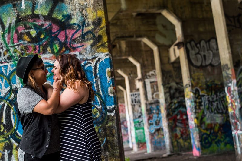 A DOUBLE surprise proposal engagement in Philadelphia