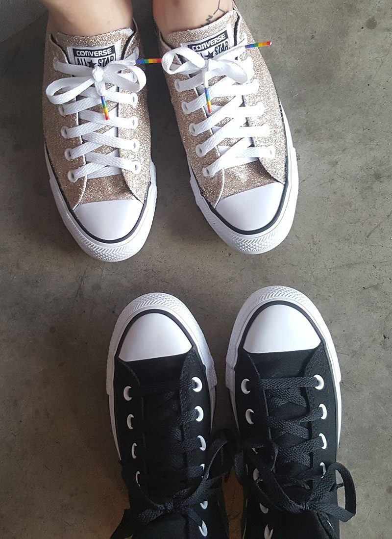 A whimsical polyamorous wedding joining two families in awesomeness