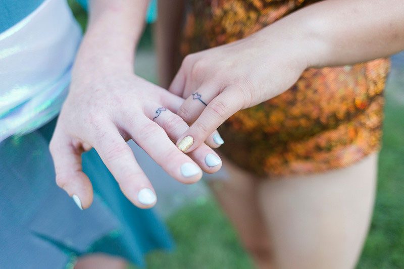 Woodland creatures, wings, and magic abound at this fairy-themed wedding