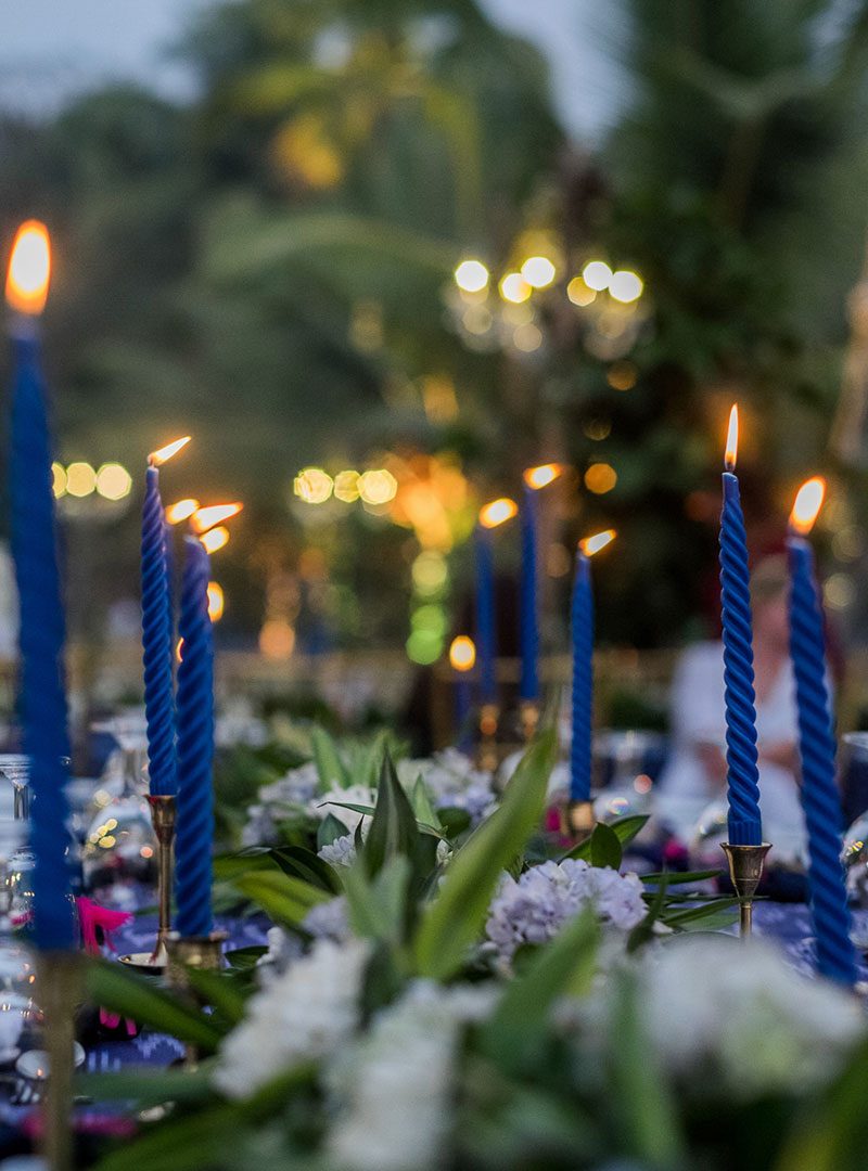 A spectacular three-day wedding in India 