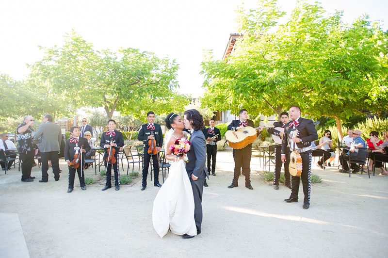 A winery California wedding at Clos LaChance Winery