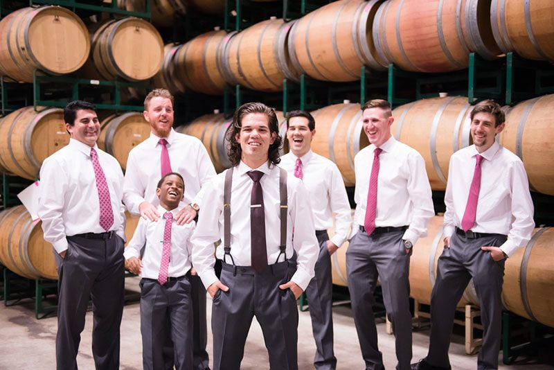 A wine country wedding at Clos LaChance Winery