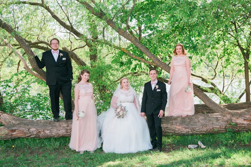 This geeky Stockholm wedding filled our health bars to full