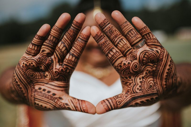 This couple recreated their wedding at a multicultural wedding
