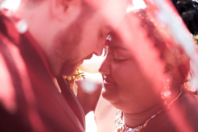 This couple recreated their wedding at a multicultural wedding