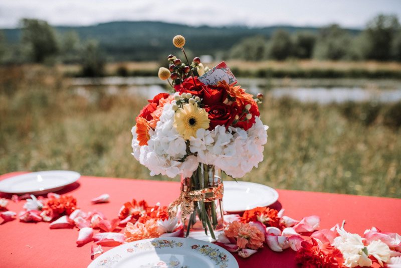 This couple recreated their wedding at a multicultural wedding