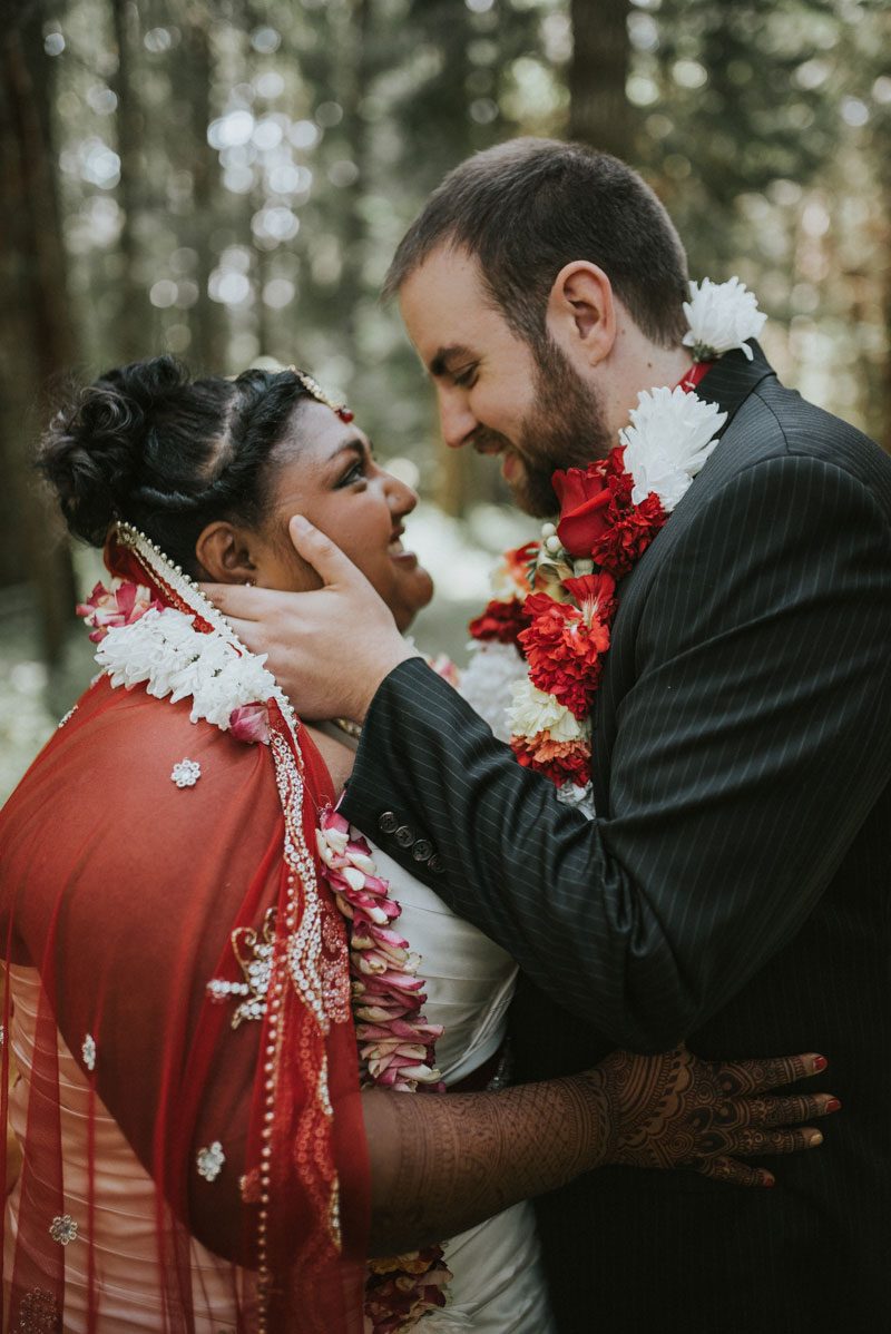 This couple recreated their wedding at a multicultural wedding