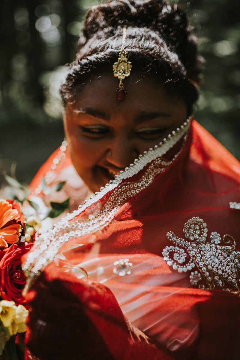 This couple recreated their wedding at a multicultural wedding