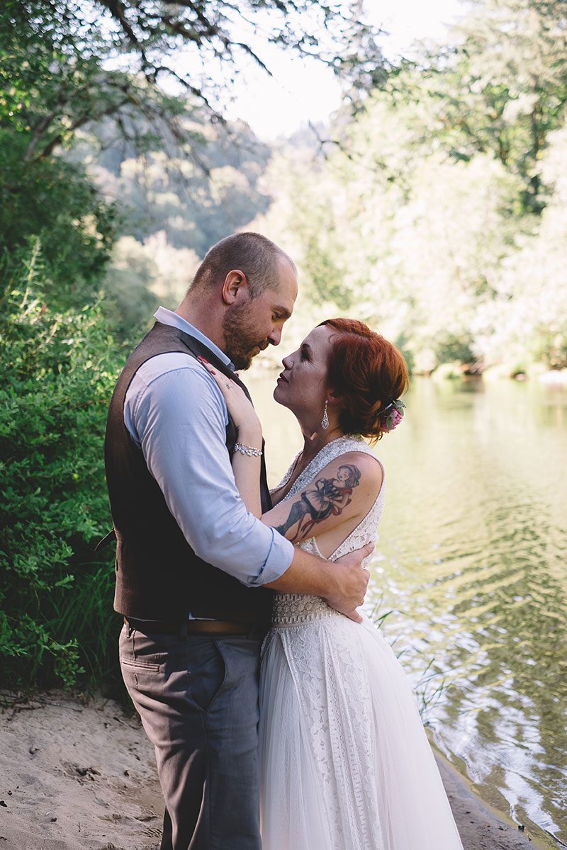 surprise summer camp wedding