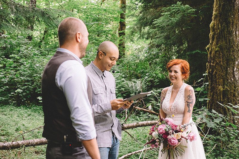 surprise summer camp wedding