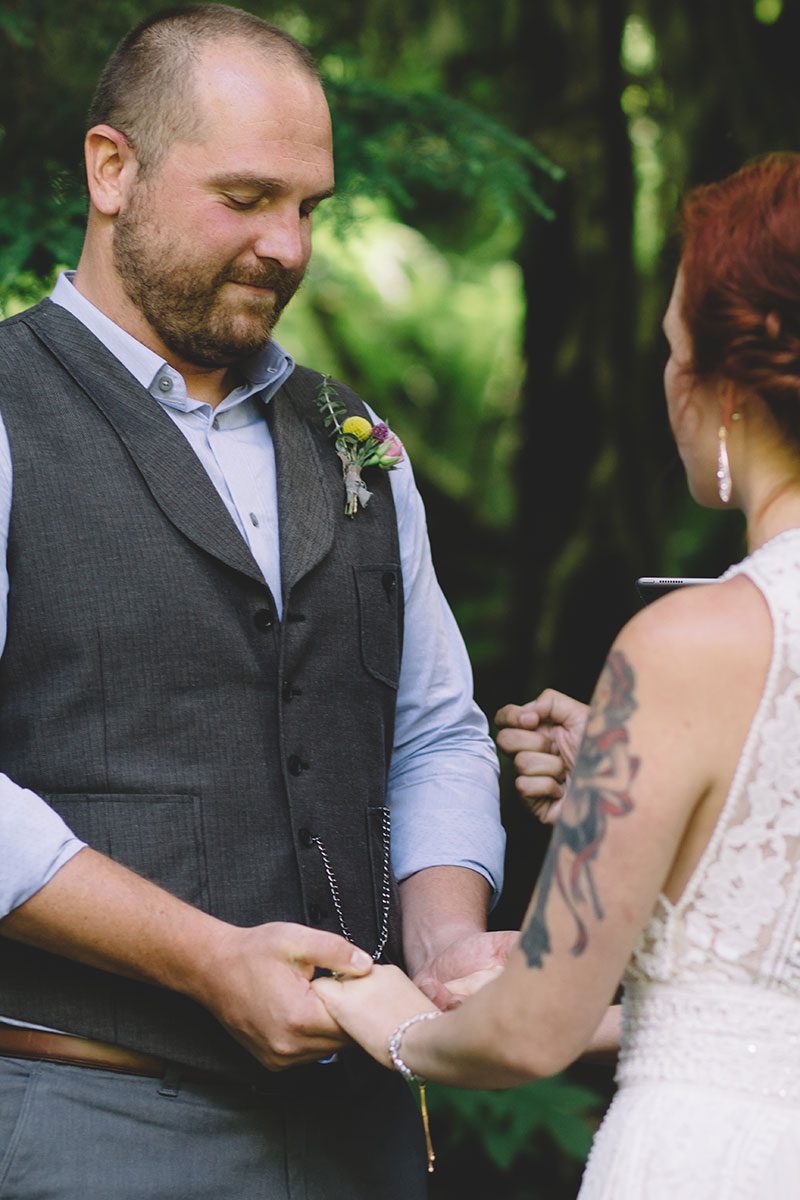 surprise wedding in Oregon