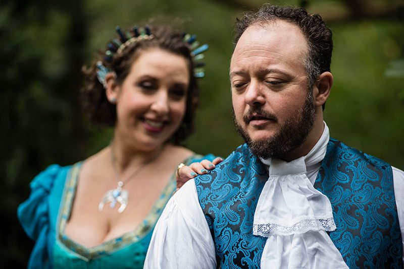 Our jaws dropped when we saw this geek adventure wedding
