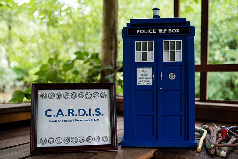 Our jaws dropped when we saw this geek adventure wedding