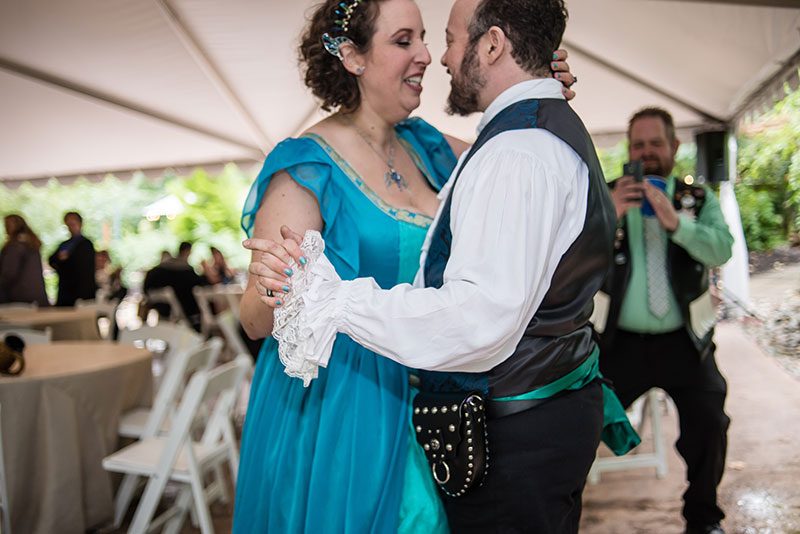 Our jaws dropped when we saw this geek adventure wedding