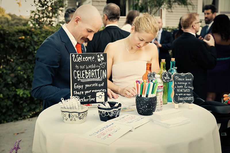 A Victorian house wedding with retro glam style and sweet personal touches