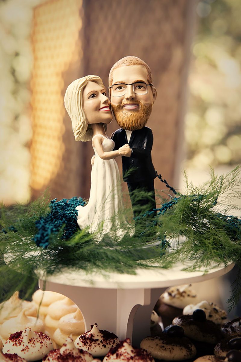 A Victorian house wedding with retro glam style and sweet personal touches