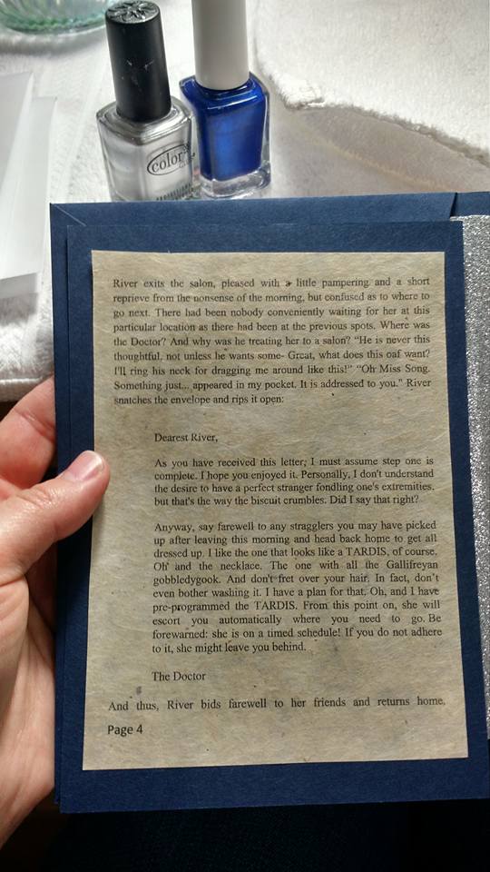 This surprise Doctor Who scavenger hunt proposal is worthy of all Time Lords
