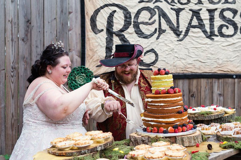 Cheer "HUZZAH" for this Bristol Ren Faire wedding