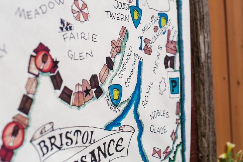 Cheer "HUZZAH" for this Bristol Renaissance Faire wedding