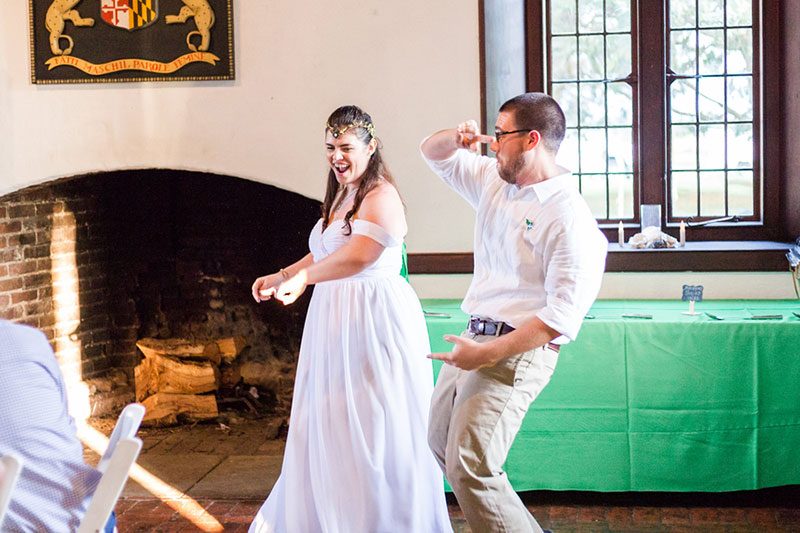 An elegantly bohemian intimate backyard elopement