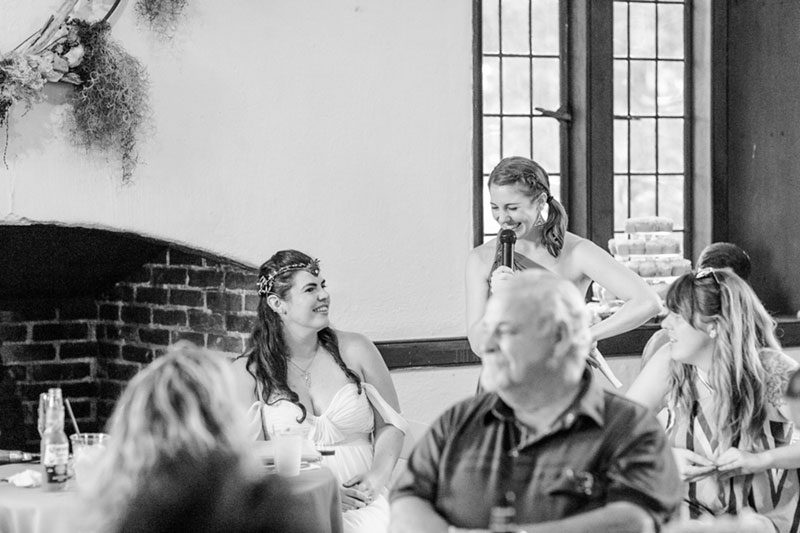 An elegantly bohemian intimate backyard elopement