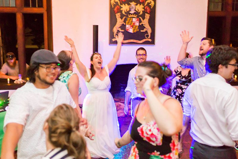 An elegantly bohemian intimate backyard elopement