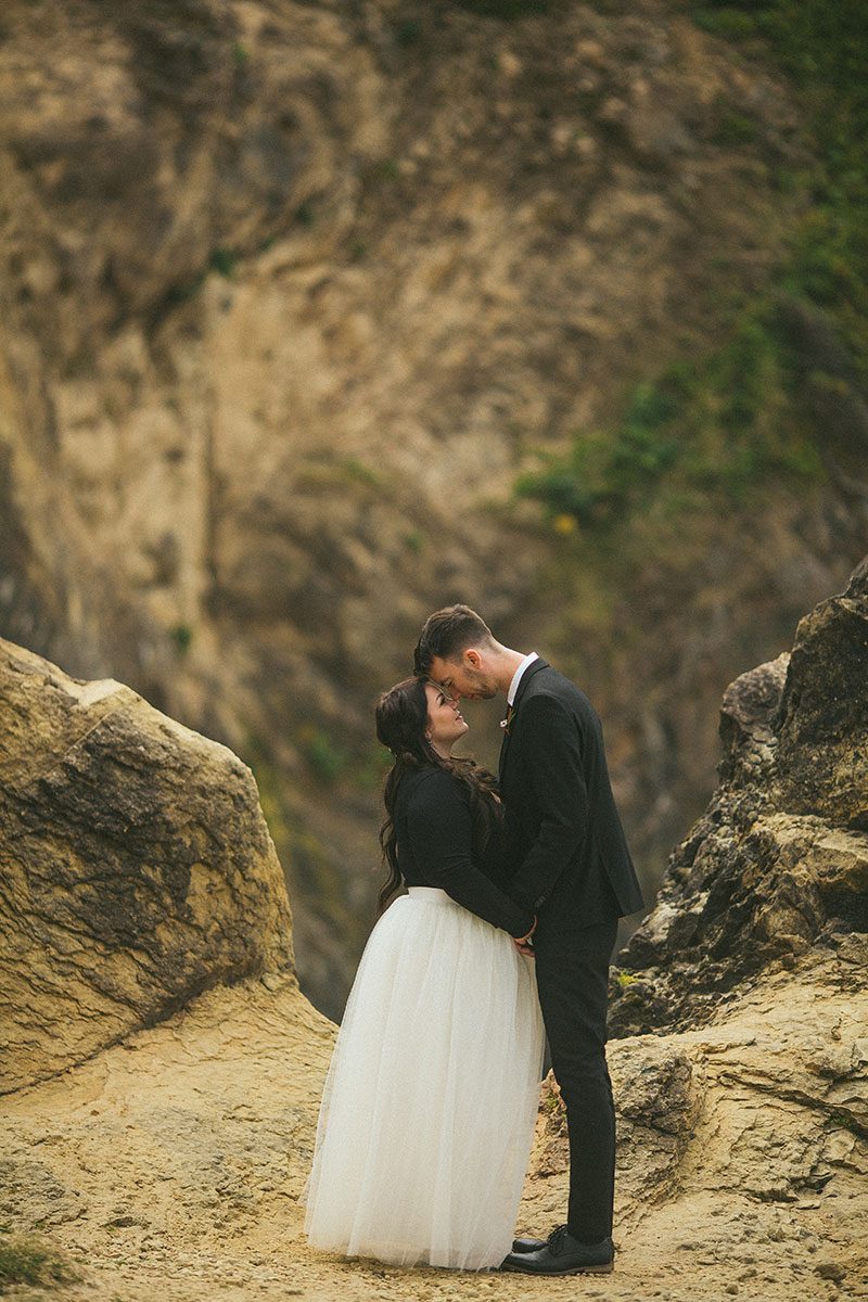 Prepare to swoon at this elegantly intimate west coast elopement