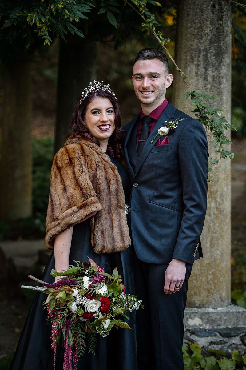 2017 10 13 Sydnei Kevin Married 443 - A glam & rustic Friday the 13th wedding A glam & rustic Friday the 13th wedding