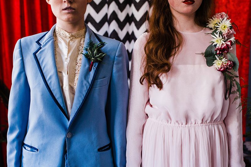 This Twin Peaks wedding shoot knows everyone and nothing is what it seems